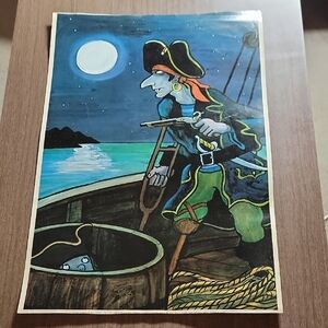 Toni Ungerer treasure island poster
